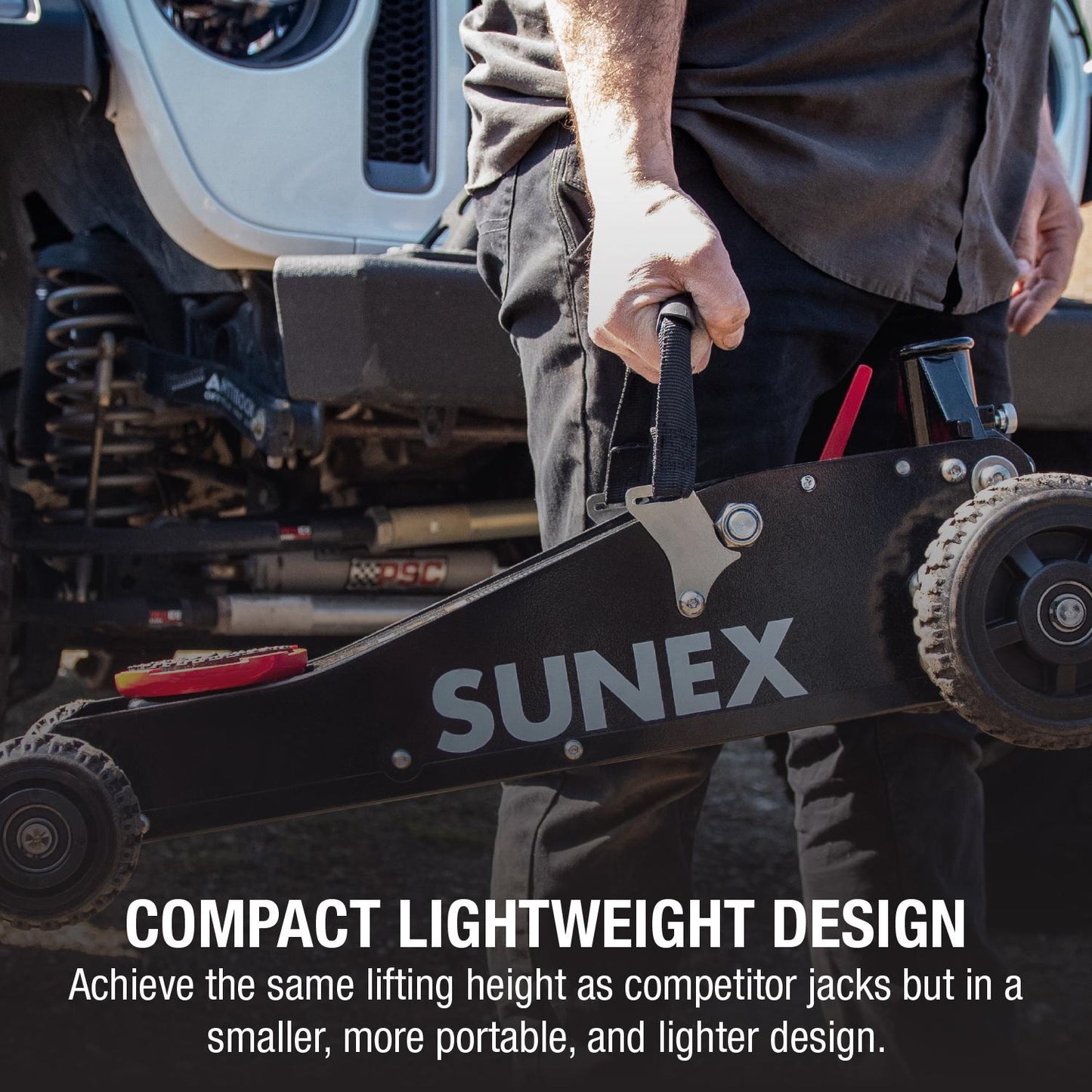 Sunex 2 Ton Off Road Jack with Extention